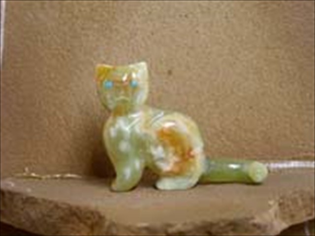 Travertine Cat
