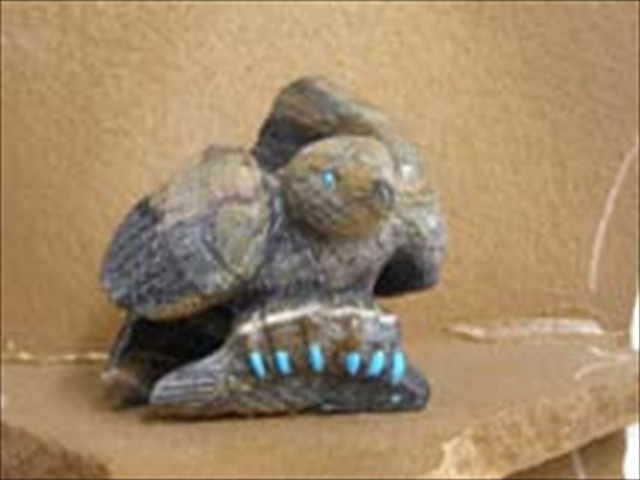 Picasso Marble eagle w fish