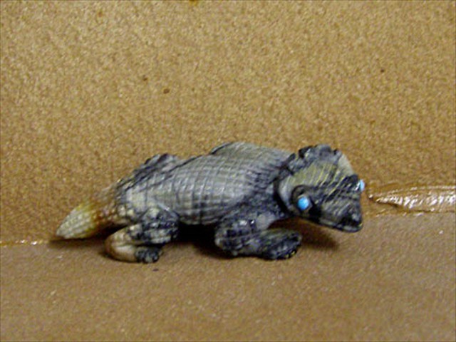 horned toad-Picasso Marble