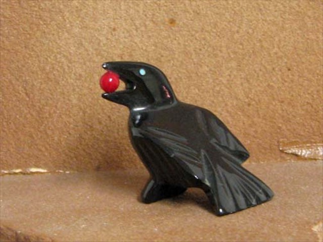 Raven Black Marble w/Coral Berry