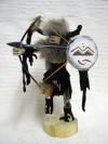 Kachina Dolls Standing Buffalo Warrior Navajo Kachina Dancer Doll