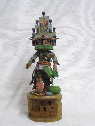 Native American Hopi Carved Hemis Katsina Doll by Milton Howard
