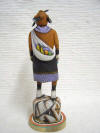 Native American Hopi Carved Mudhead (Koyemsi) Katsina Doll by Jacob Warner
