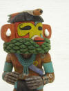 Native American Hopi Carved Corn (Qaokatsina) Dancer Katsina Doll by Brendon Kayquaptewa