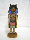 Native American Hopi Carved Butterfly Maid (Palhik Mana) Katsina Doll by Norman Cuch