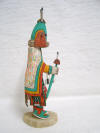 Native American Hopi Carved Aholi Priest Katsina Doll by Deloria Adams